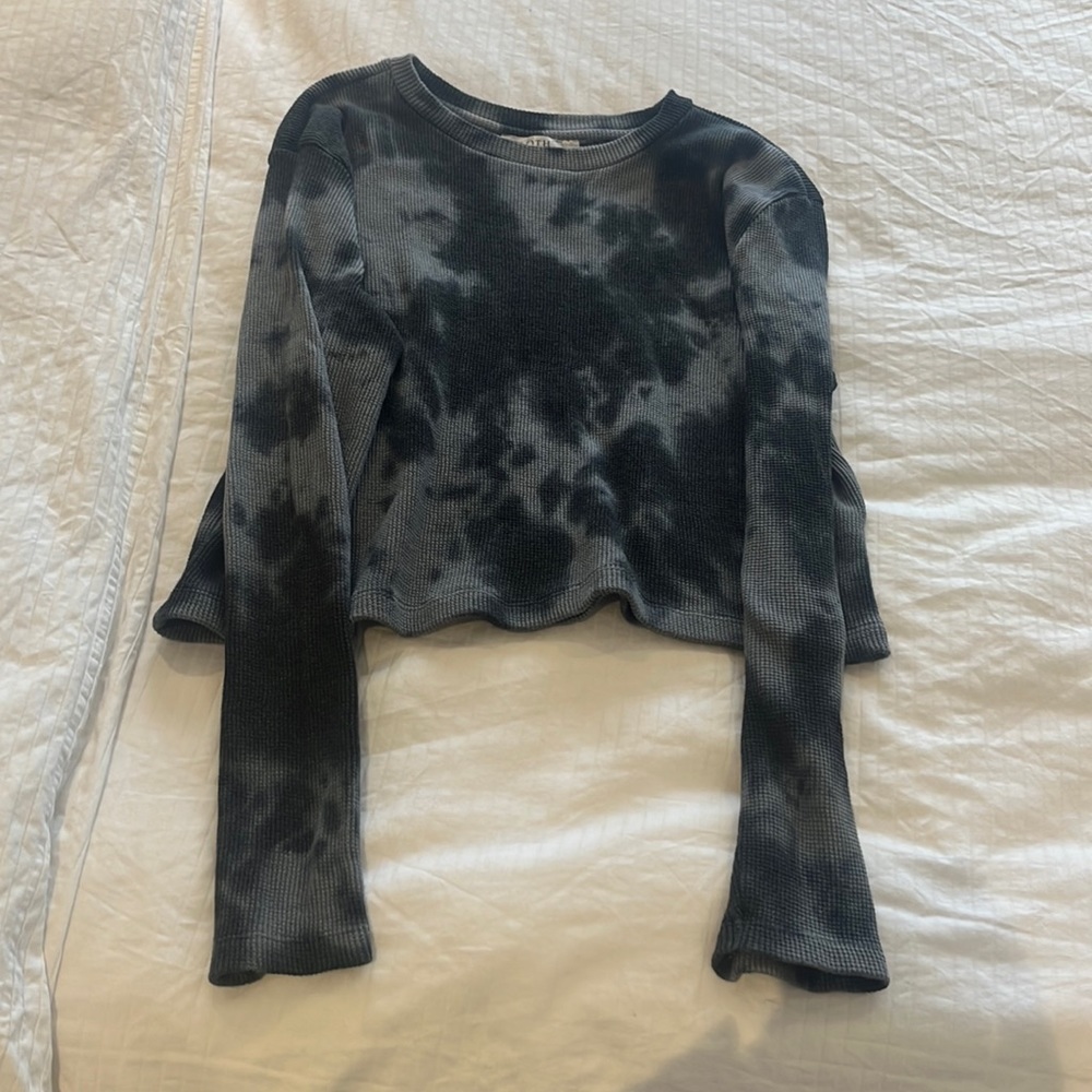 Tie dye thermal long sleeve
